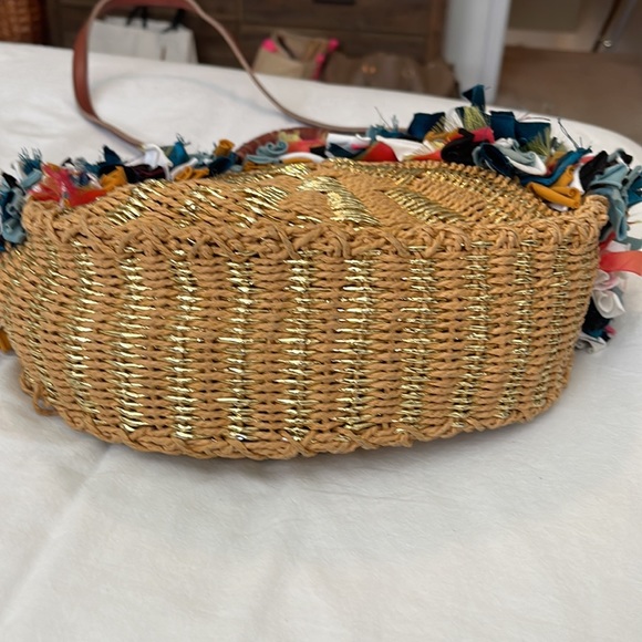 Sam Edelman Handbag Removable Leather Strap Used Twice Unique/ Statement Bag - Picture 3 of 6